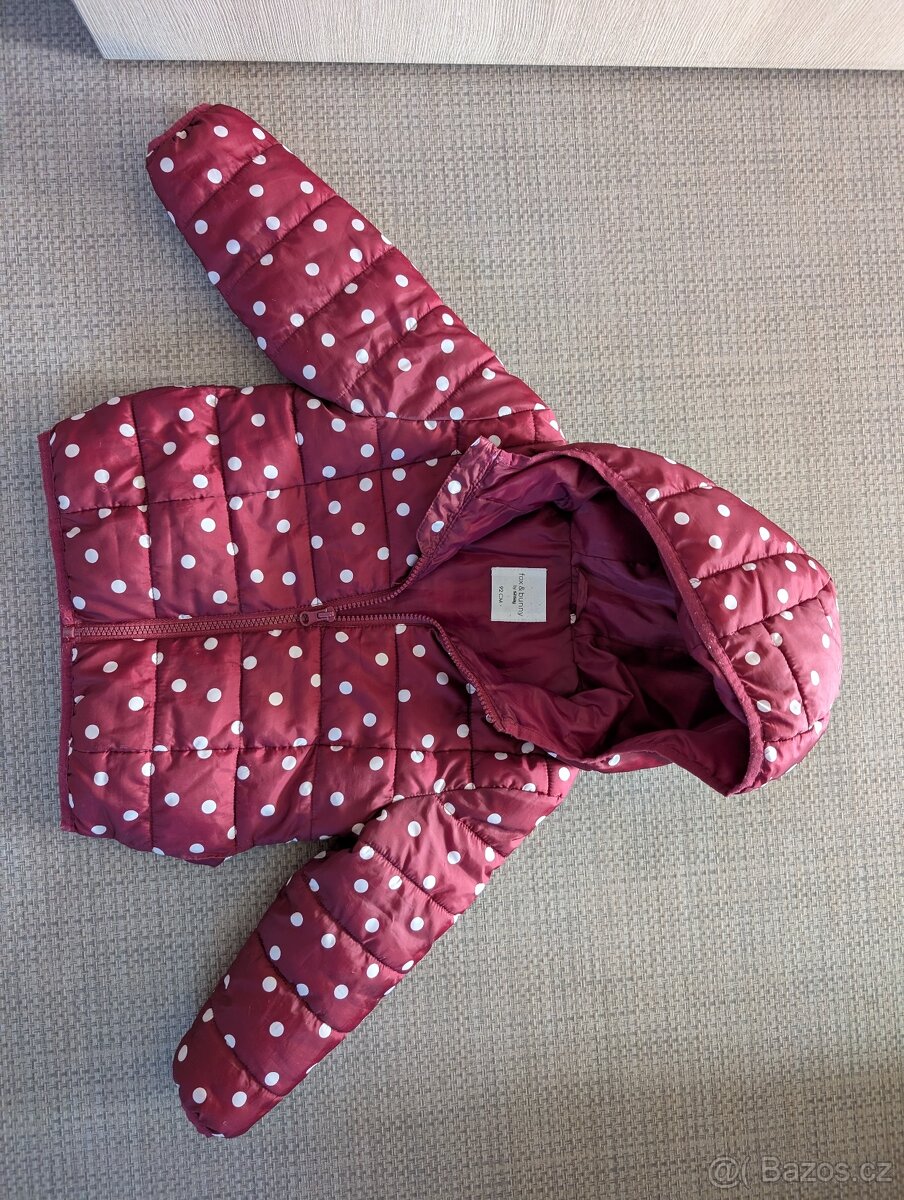 Dětské zimní bundy vel. 92 - 2