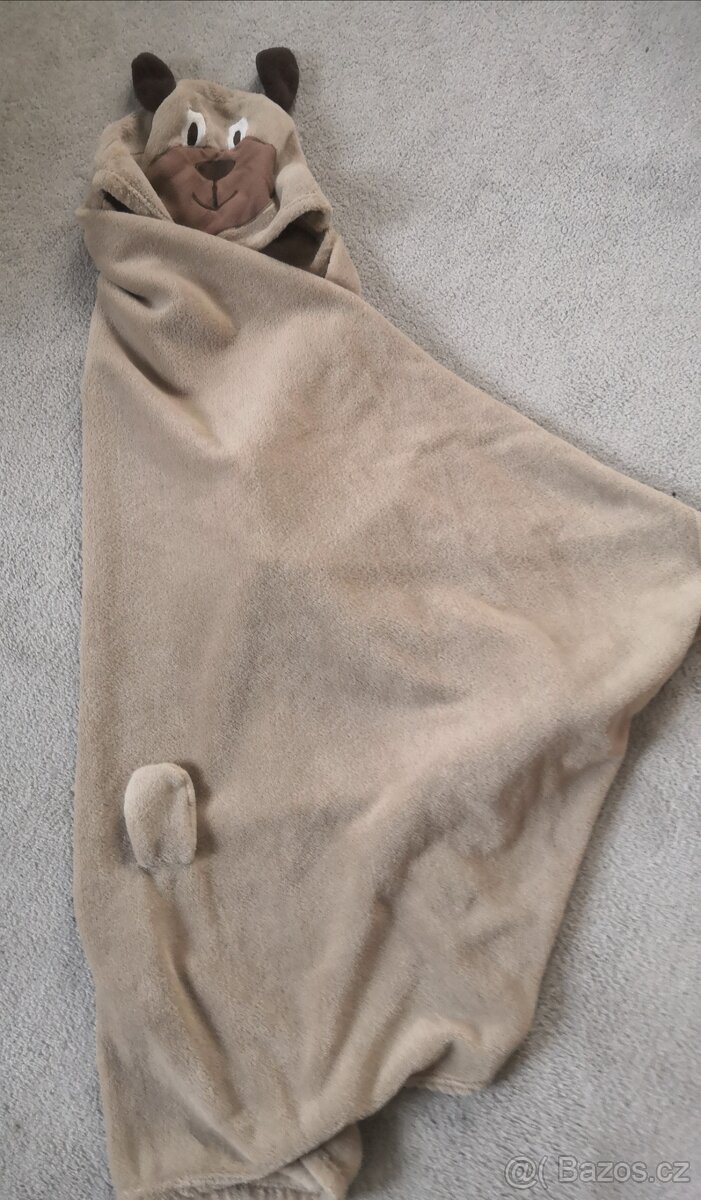 Oblékací plyšová deka - 2