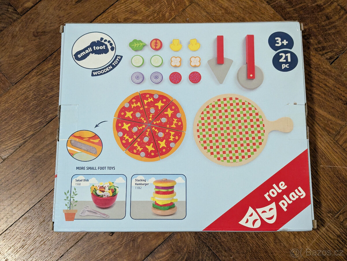 small foot Pizza s příslušenstvím - 2