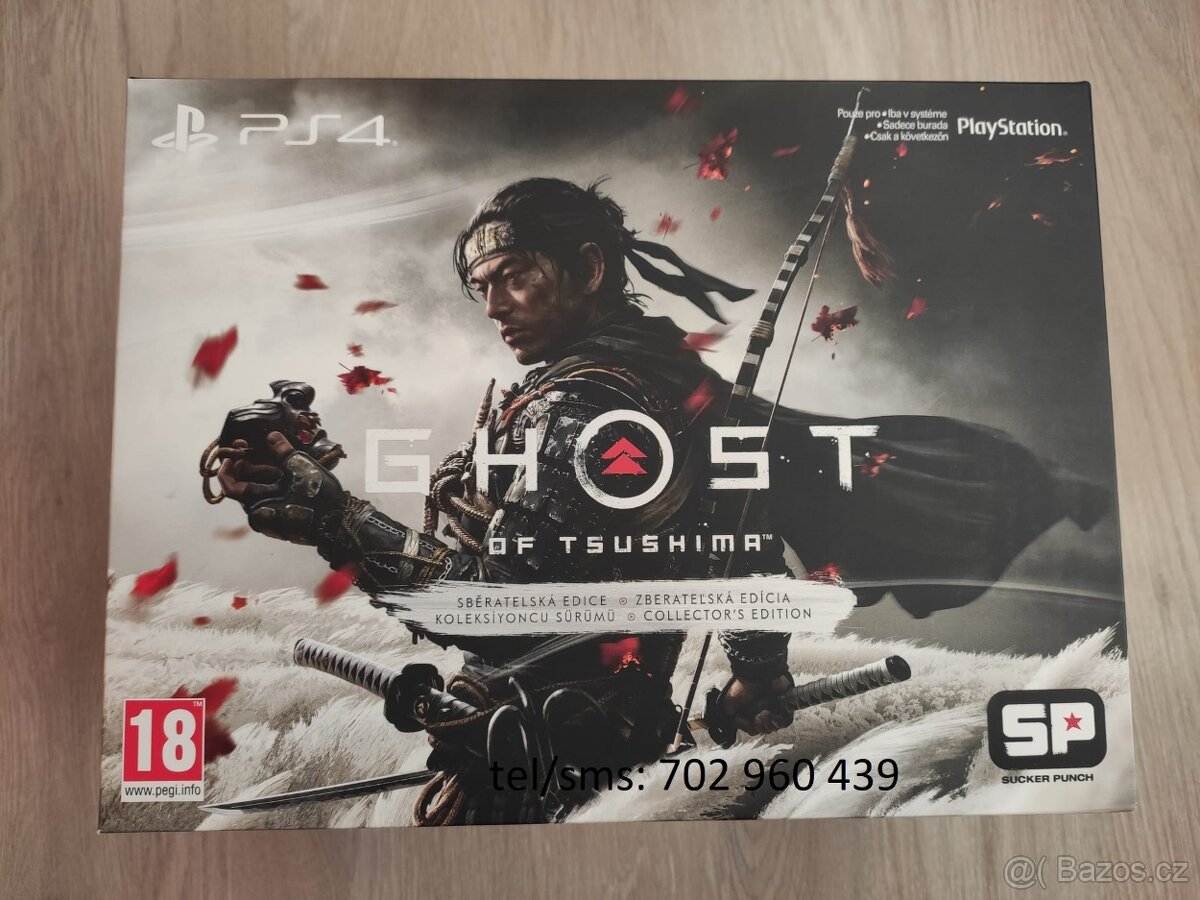 Ghost of Tsushima – Collector's Edition - NOVÁ - - 2