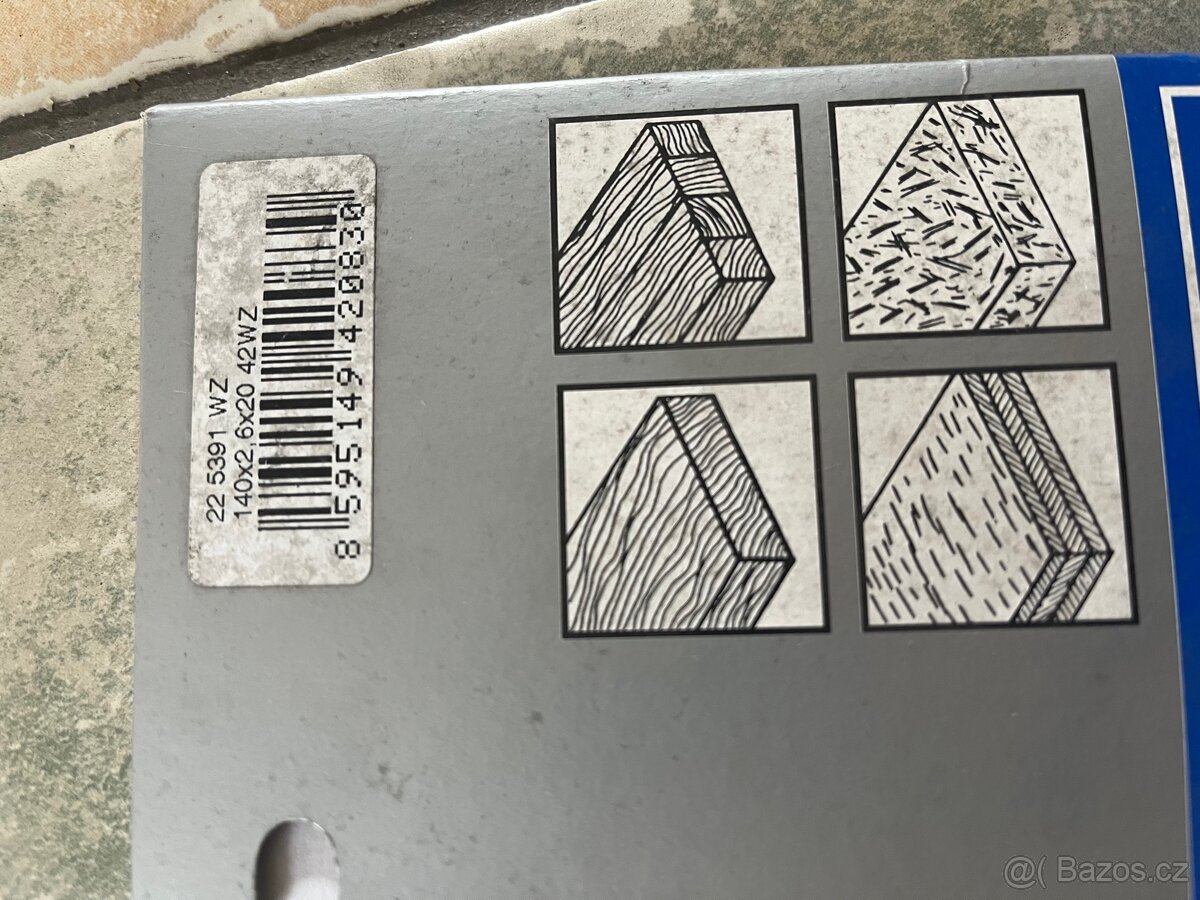 Pilový kotouč SK 140x2,6/1,6x20 42WZ - 2