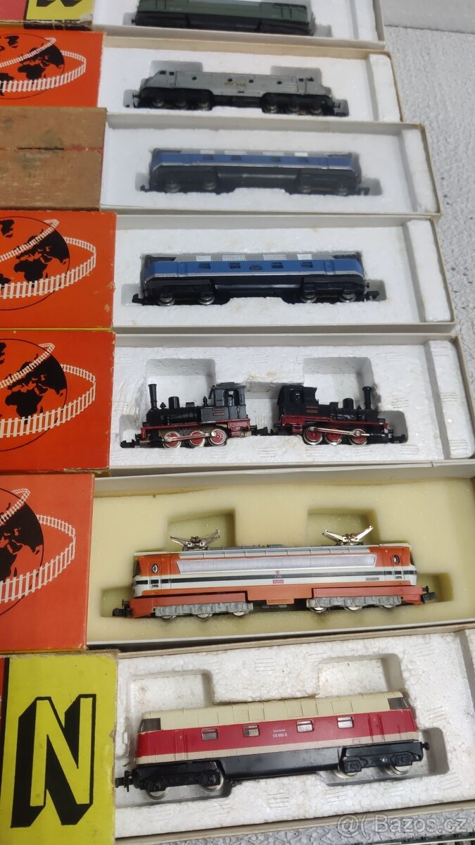 Vláčky mašinky n - 2