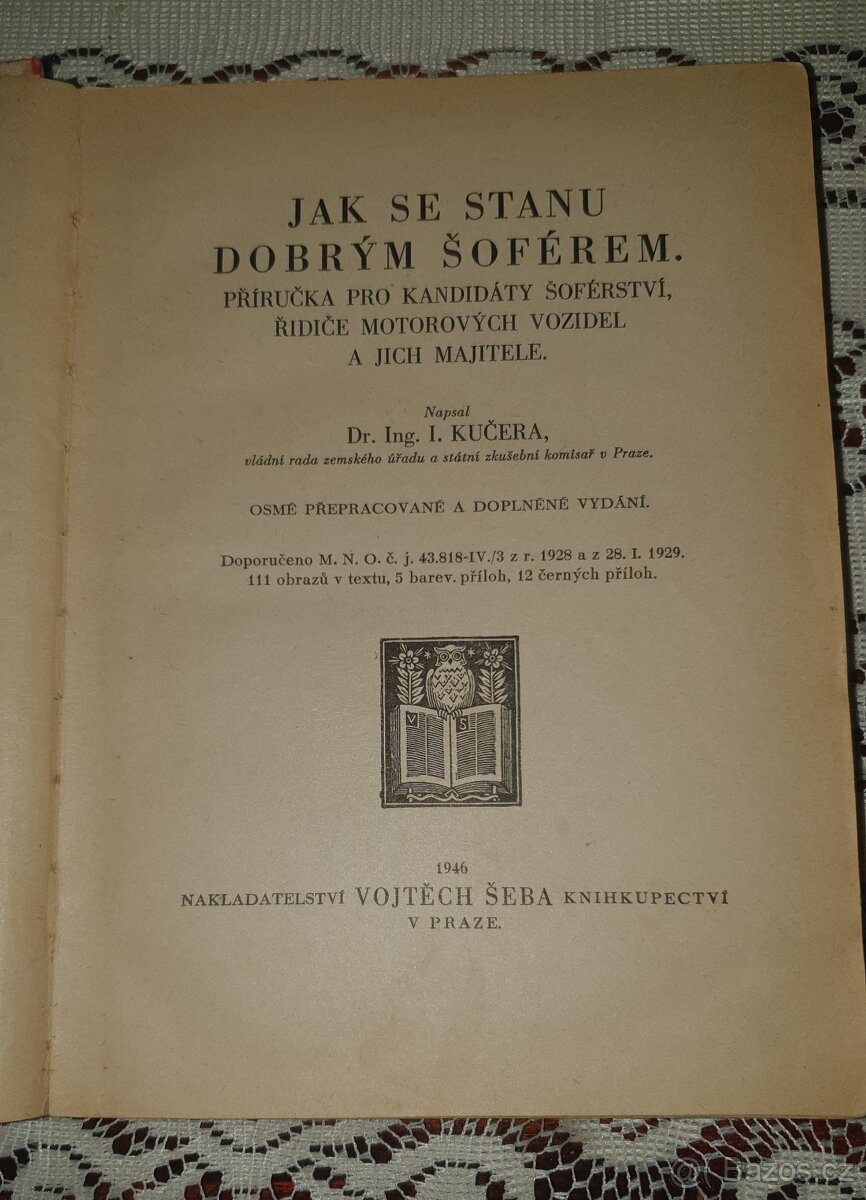 1946 - UČEBNICE PRO "AUTOŠKOLU" - 2