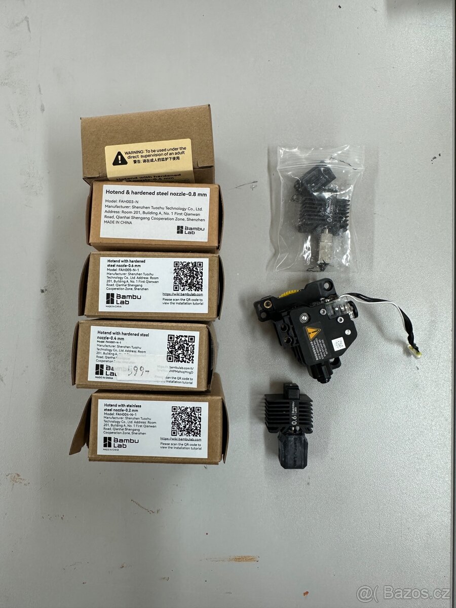 Prodám 3D tiskárnu Bambulab X1C combo vč. AMS - 2