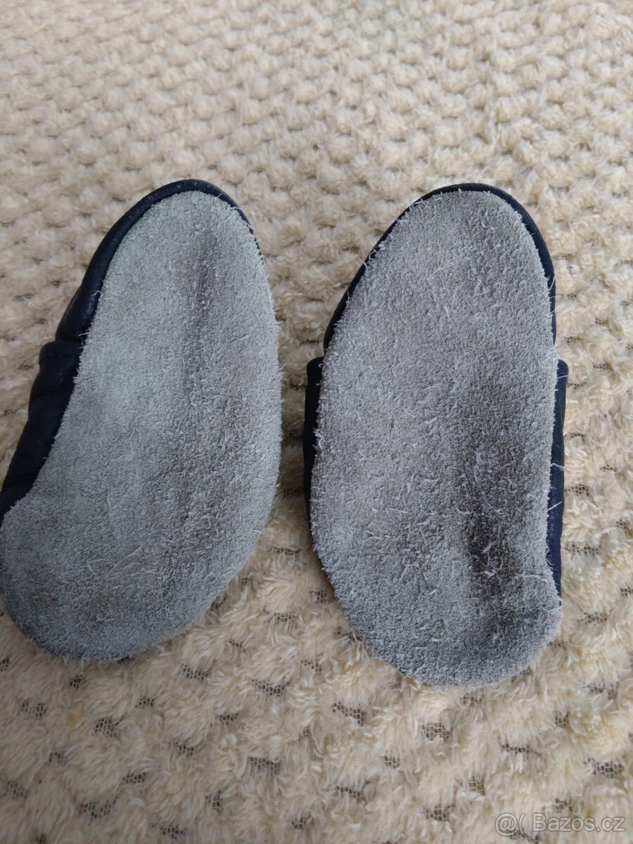 Kožené capáčky 12cm - 2