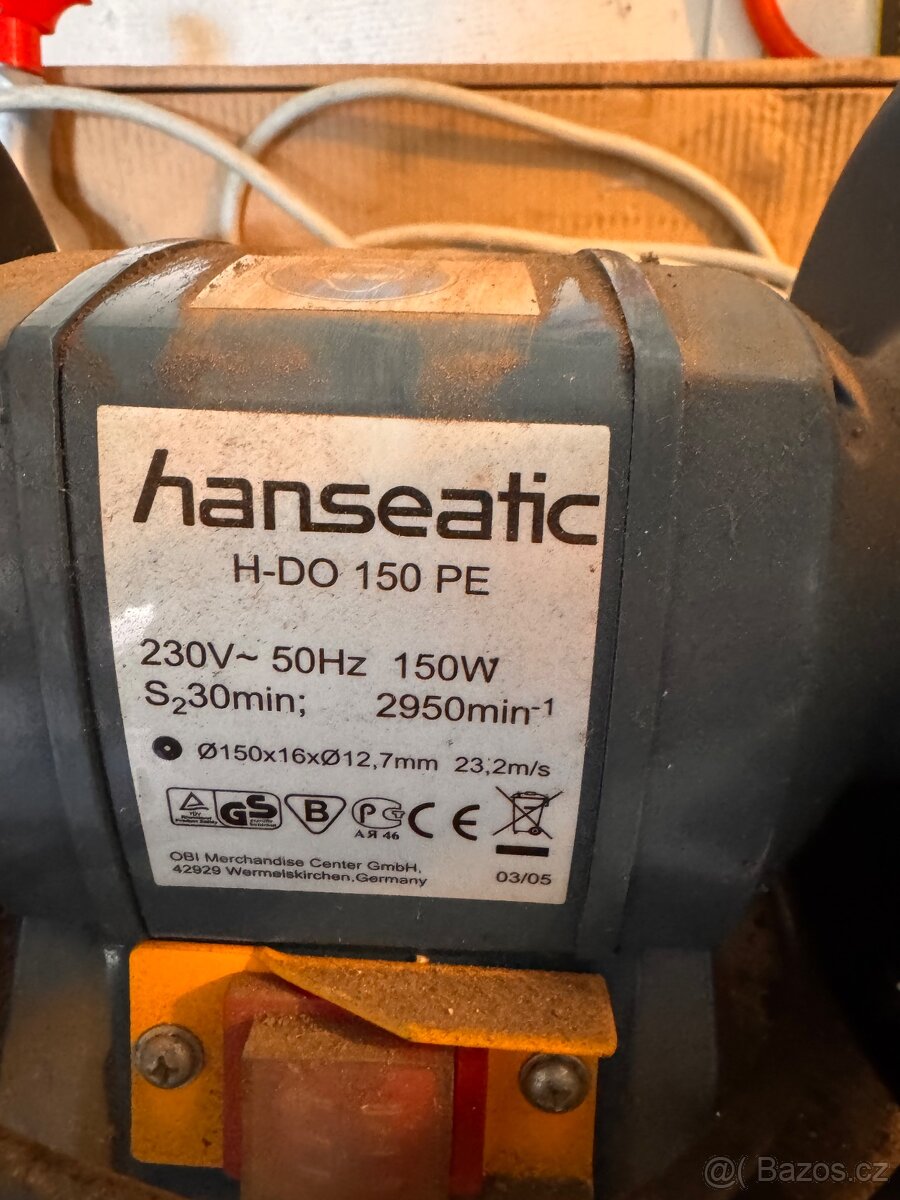 Dvoukotoučová bruska - 2