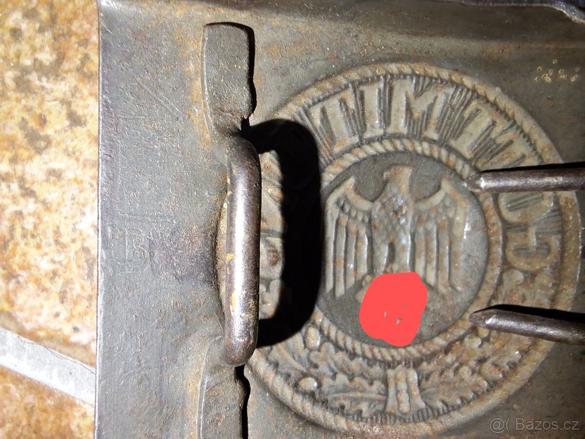 Prodam original nemecký pasek opasok wehrmacht WWII - 2