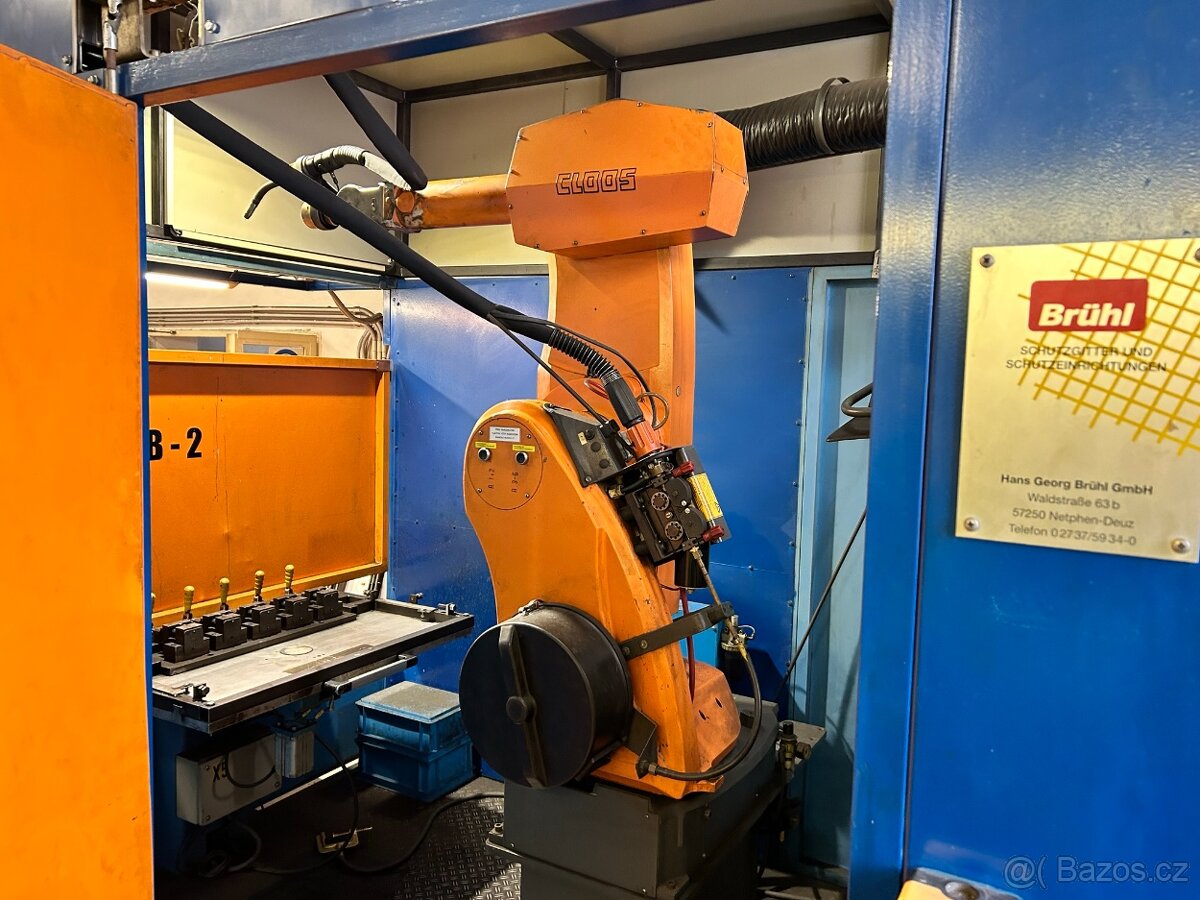 Svařovací robot CLOOS ROMAT 310 včetně pracovní buňky Z1 - 2