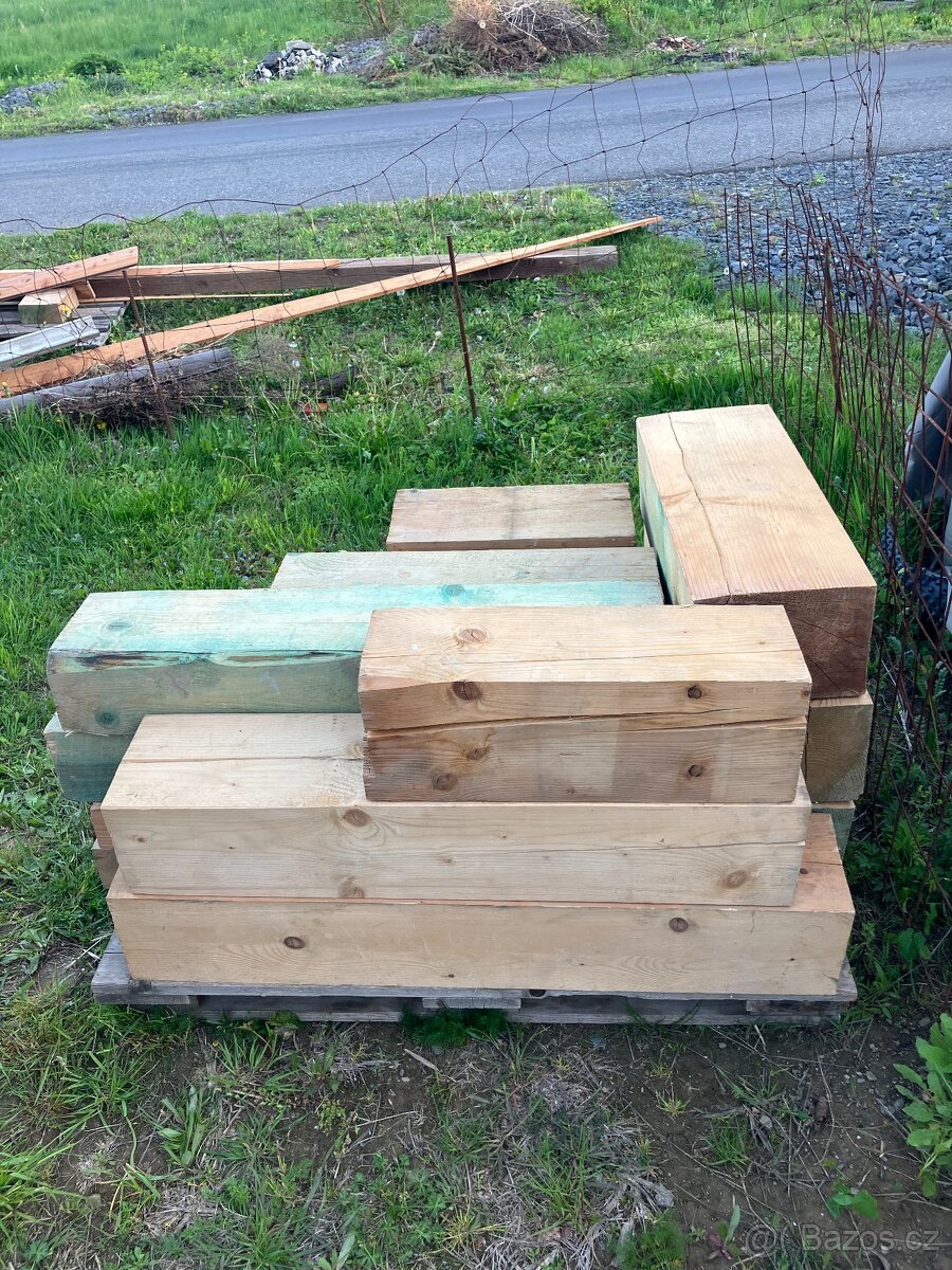 Prodám palivo dřevo hranoly,odřezky,zbytky -různé rozměry - 2