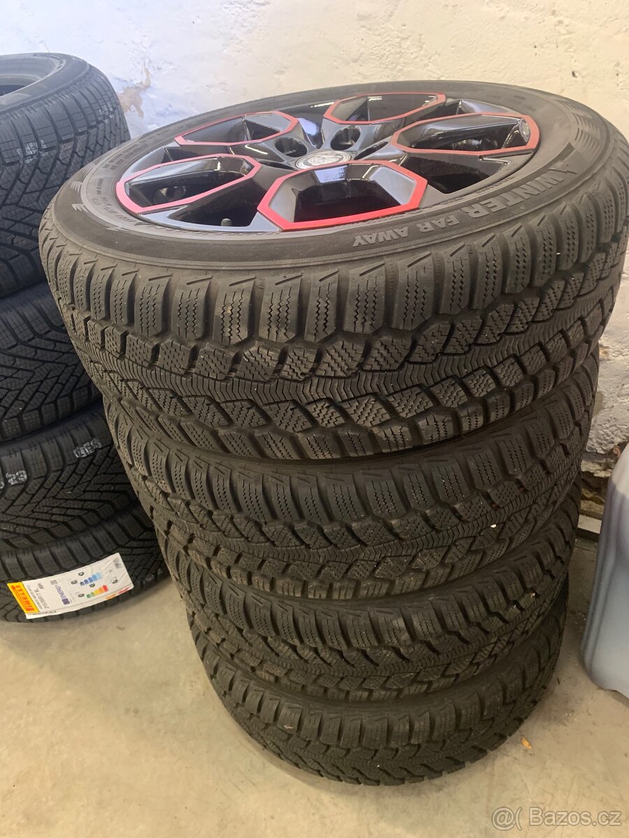 Alu kola 16” 6,5J 5x100 ET38 Yakuza Japan Extreme Black/Red - 2