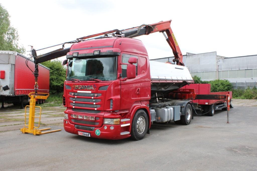 SCANIA R480 PALFINGER PK16000, EURO 5, JEŘÁBOVÉ VIDLE - 2