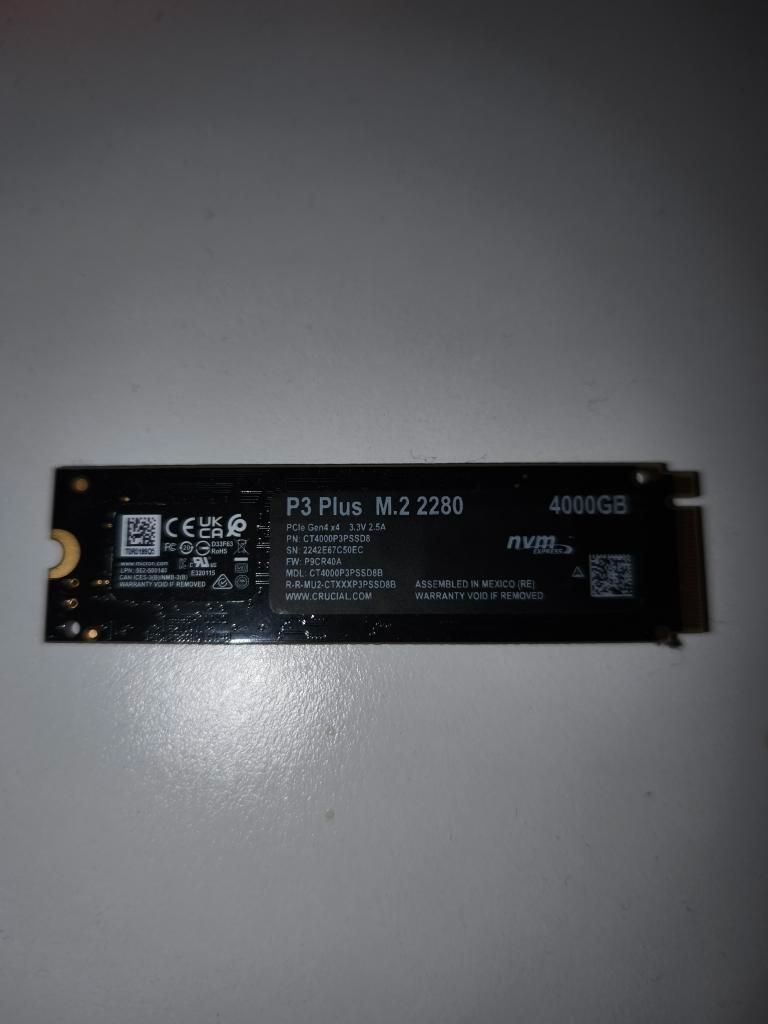 SSD disk Crucial P3 Plus - 2