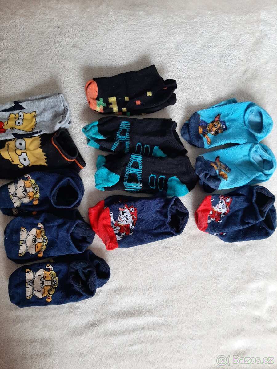 Ponožky vel. 27-30,31-34. - 2