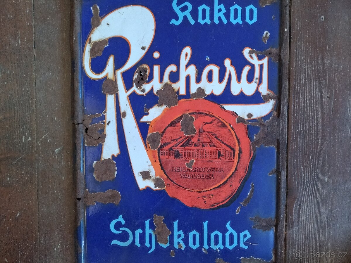 Stará smaltovaná cedule - 2