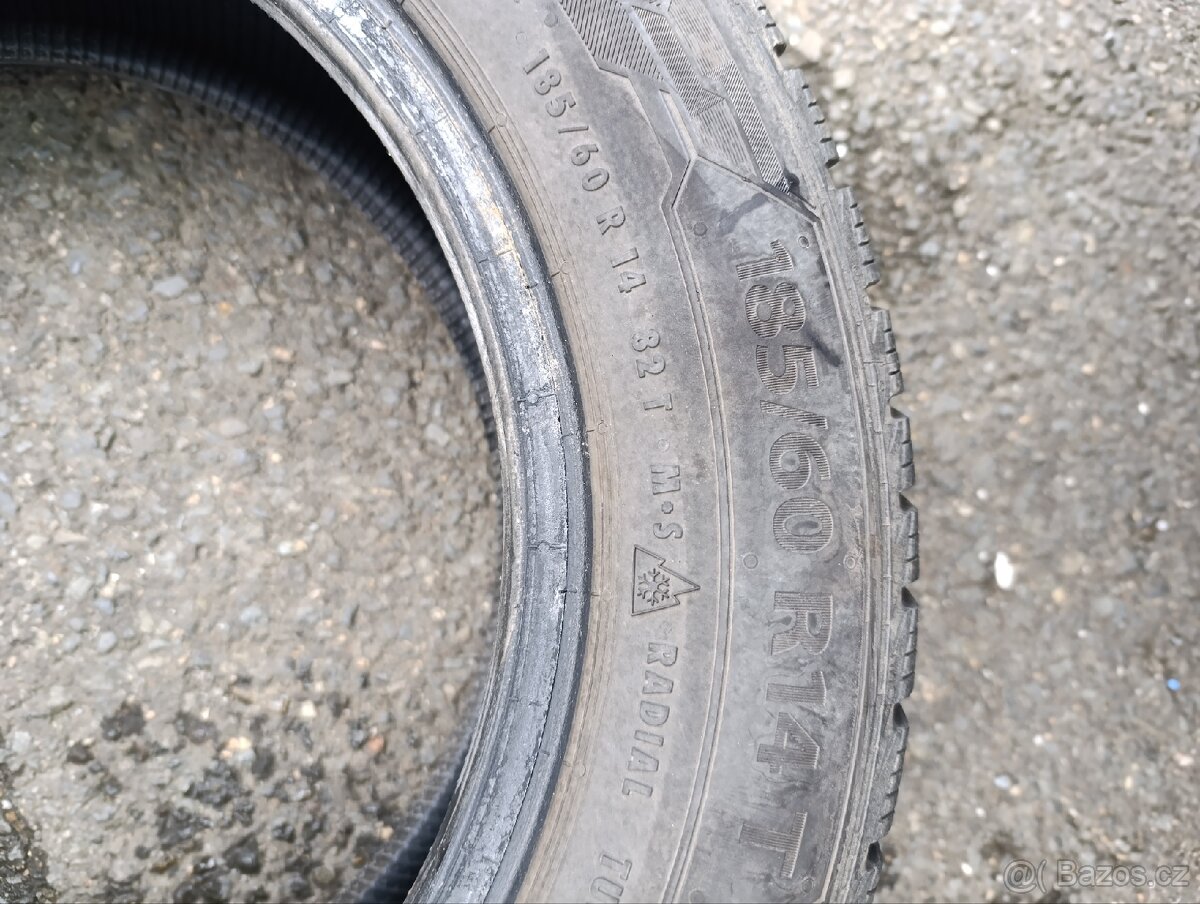 Zimní pneu 185/60r14 Barum - 2
