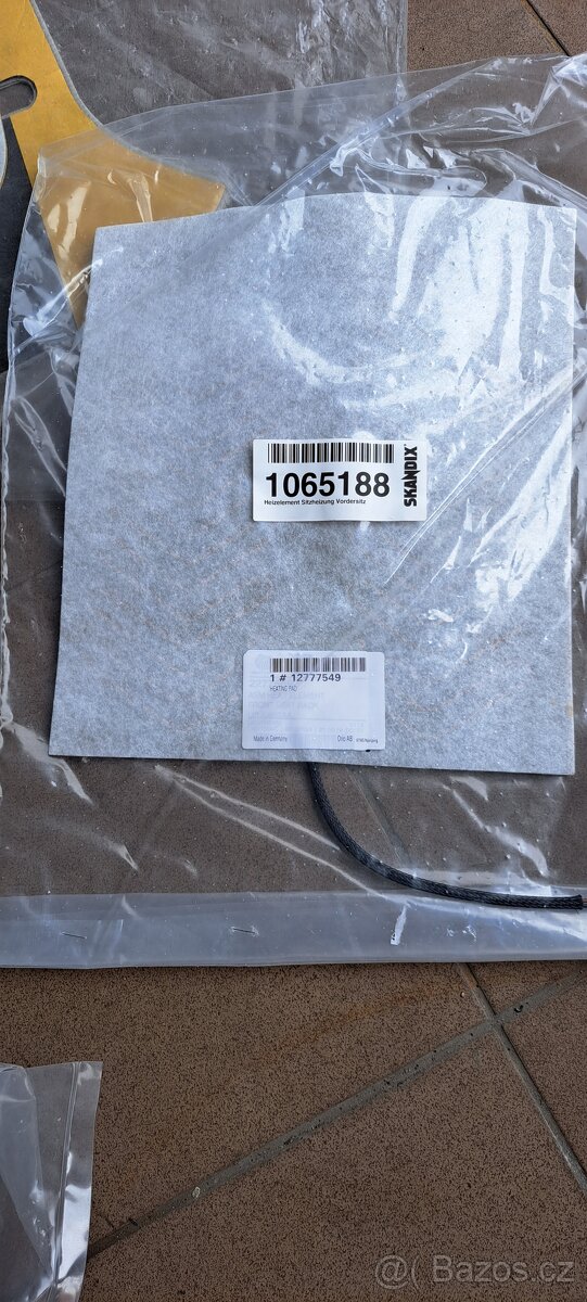 Saab 9-5 NG vyhřívací dečky - 2