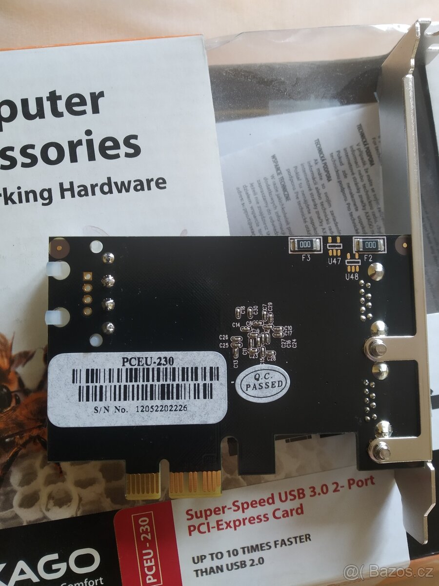 Prodám USB řadič AXAGO PCEU-230 - 2