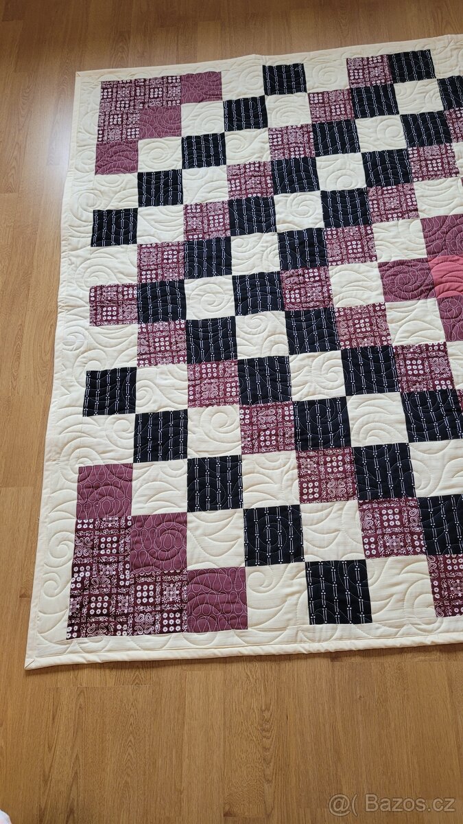 Prodám patchworkovou deku - 2