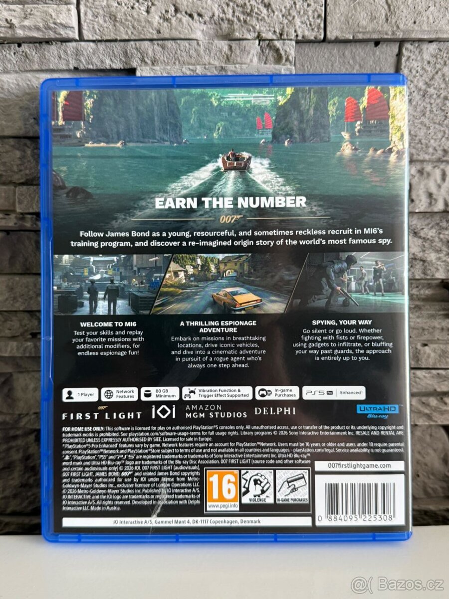 James Bond: First Light – PS5 – úplně nová - 2