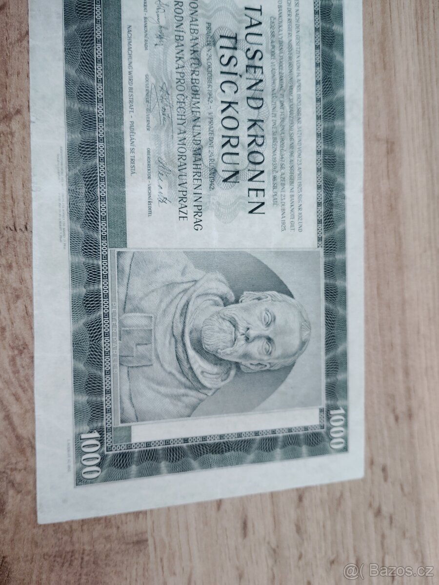 1000kcs Protektorát - 2