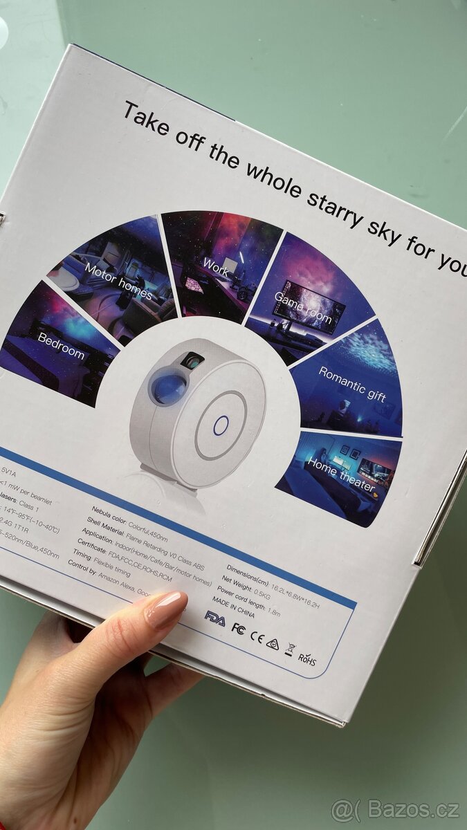 Projektor noční oblohy (hvězd) - 2