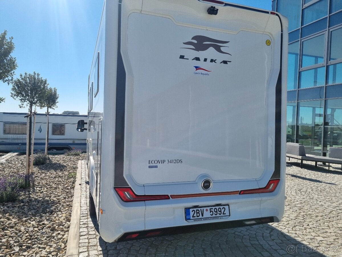OBYTNÁ LAIKA ECOVIP 3412 PRVNÍ MAJITEL ROK 2022 - 2