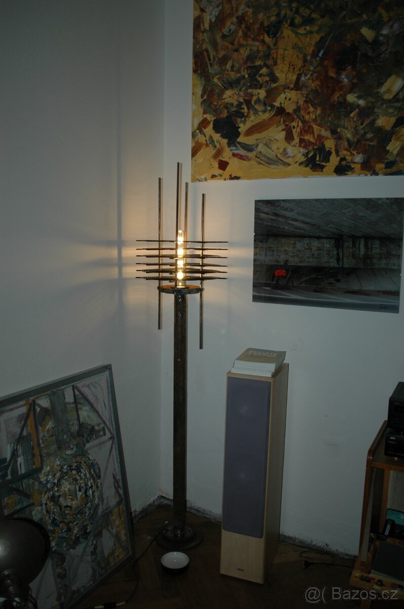 Lampa, svařovaná, ruční výroba - 2