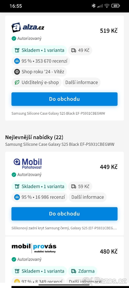 Krýt na Samsung Galaxy S25 - 2