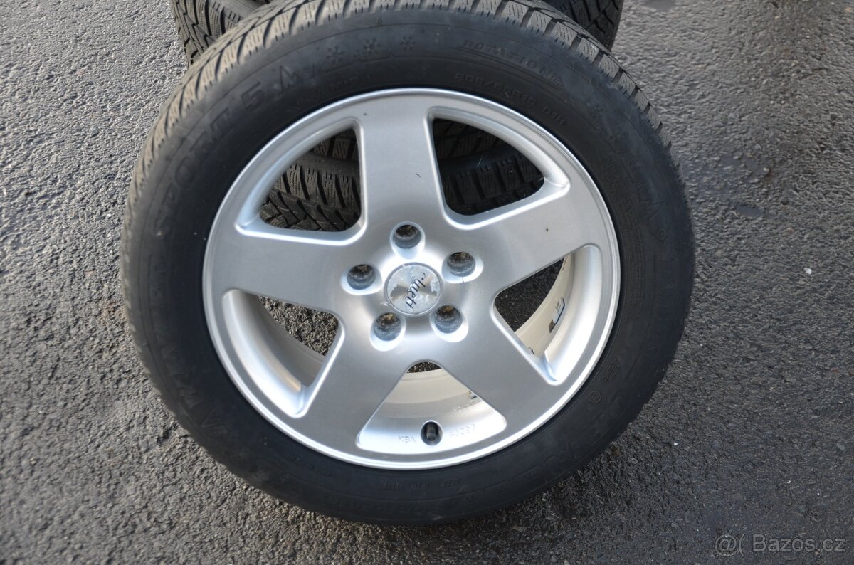 Passat B5, B6, Audi A4, Superb 1 - zimní kola 16" - 2
