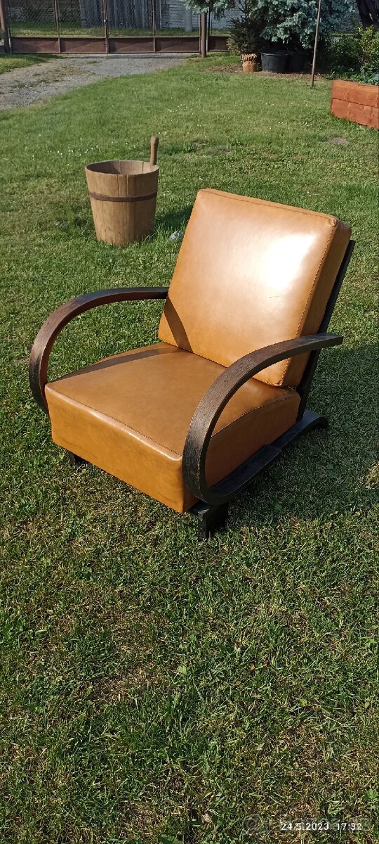 Křeslo Artdeco velice pekné - 2