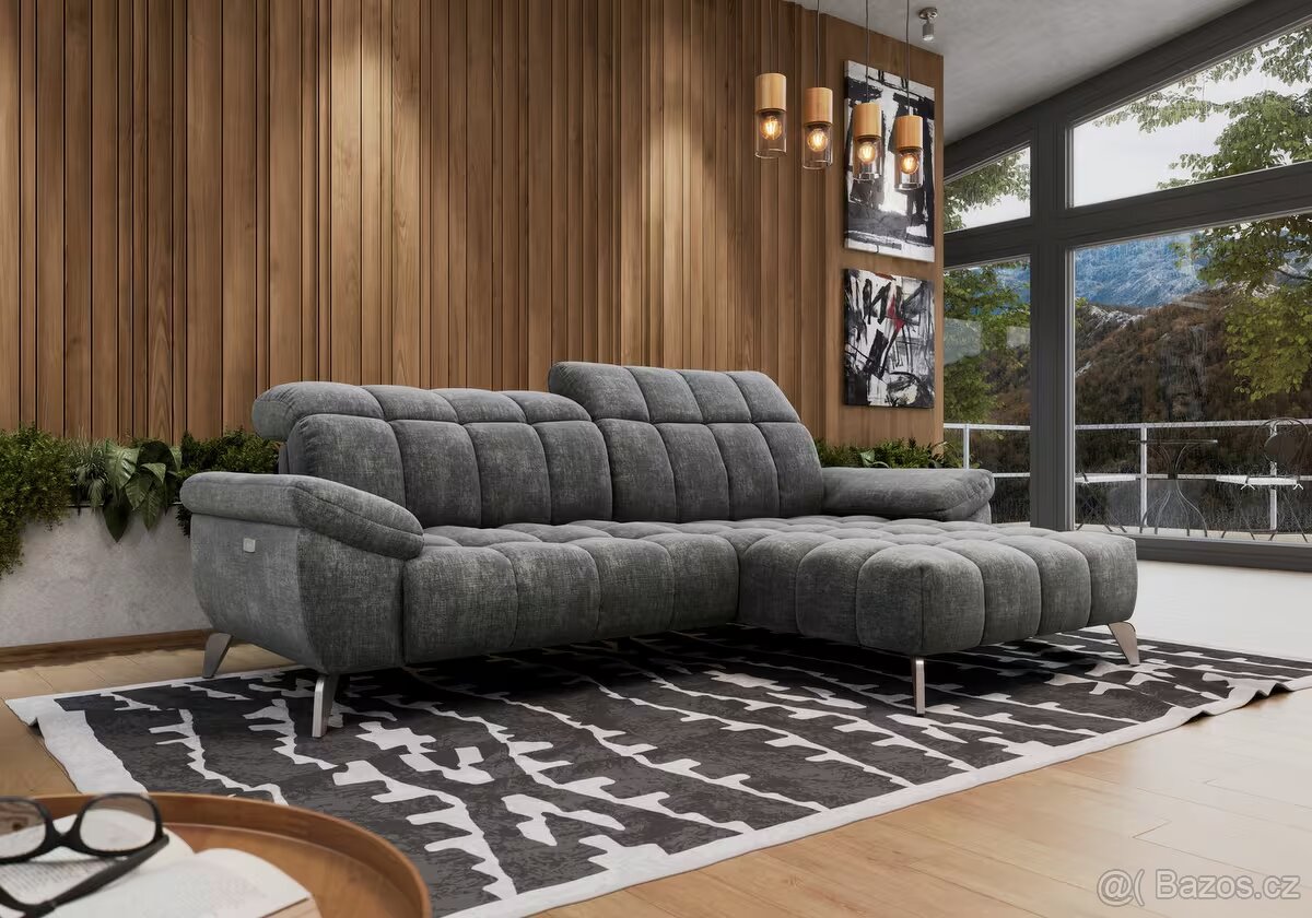 Luxusní sedačka z XXL Lutz, nová, velmi pohodlná, relaxační - 2