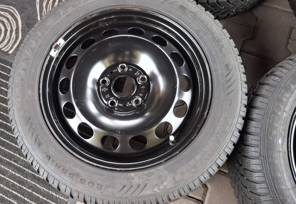 Zimní komplet 5x112 205/55/16 - 2