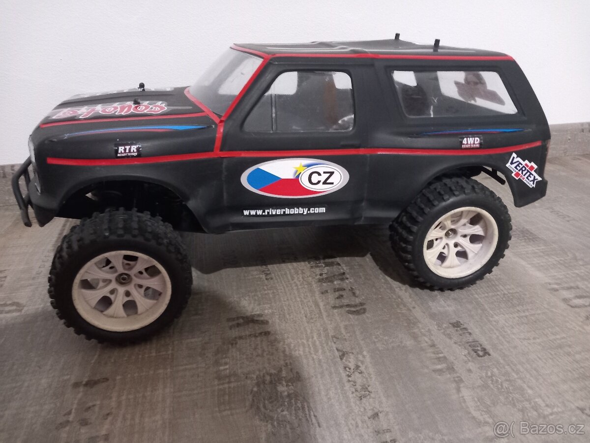Benzinové rc auto - 2