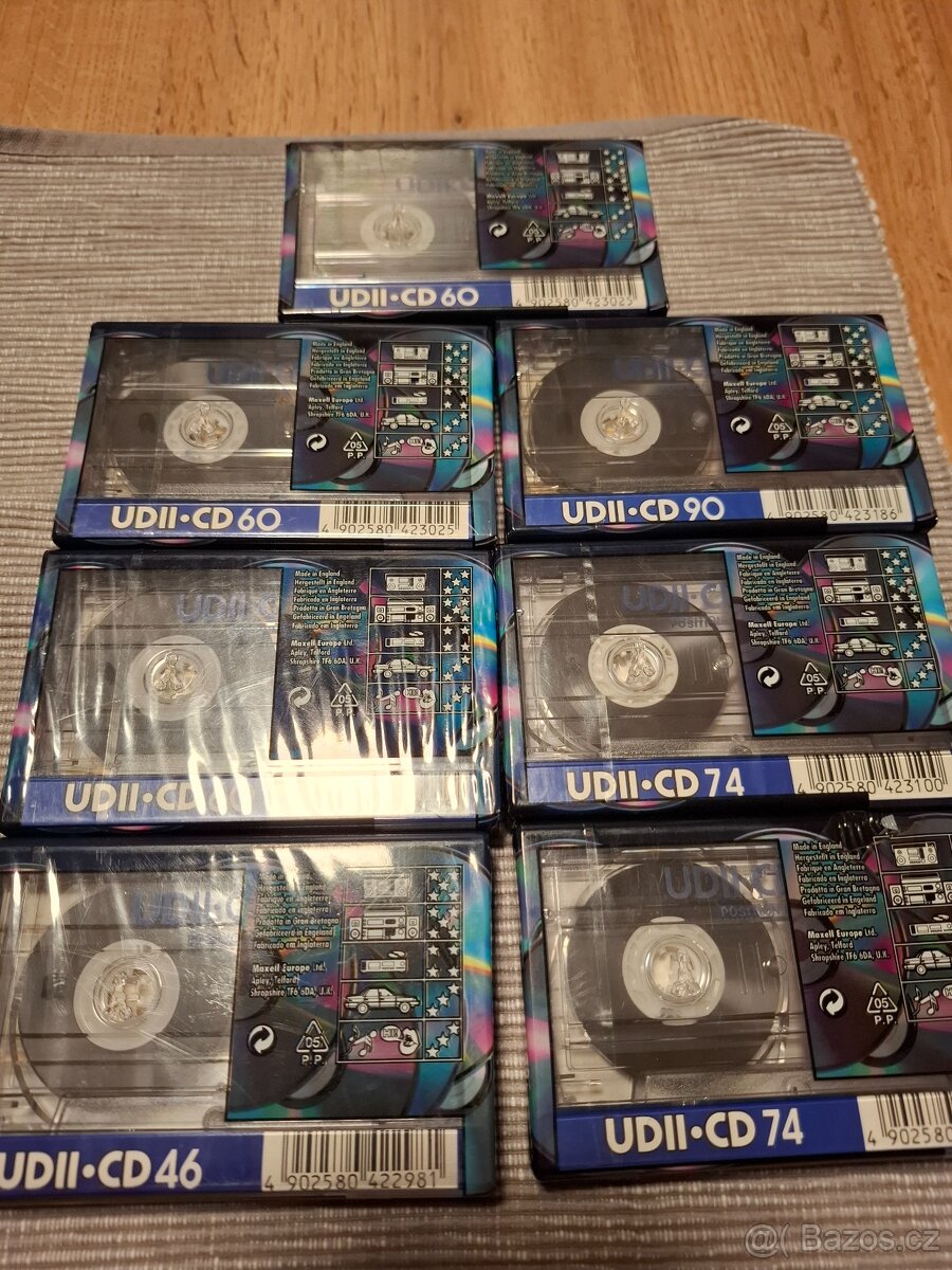 Nové kazety typu "Chrome" Maxell UDII-CD 7ks - 2