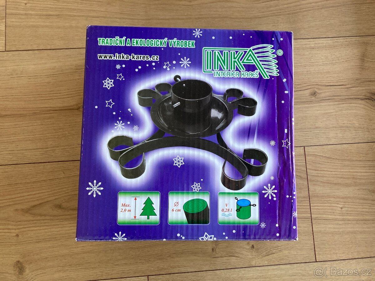 Kovový stojan na vánoční stromeček - 2