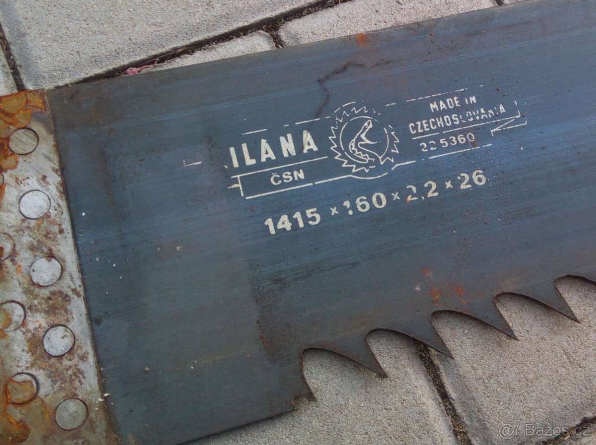 Katr, katrová strojní rámová pila + lišta 35mm - 2