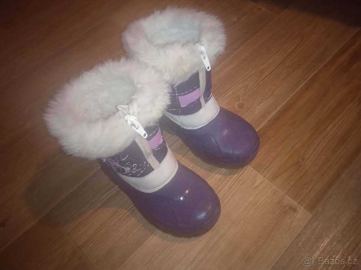 Dětské zimní boty 27, zdarma Protetika vel.28 - 2