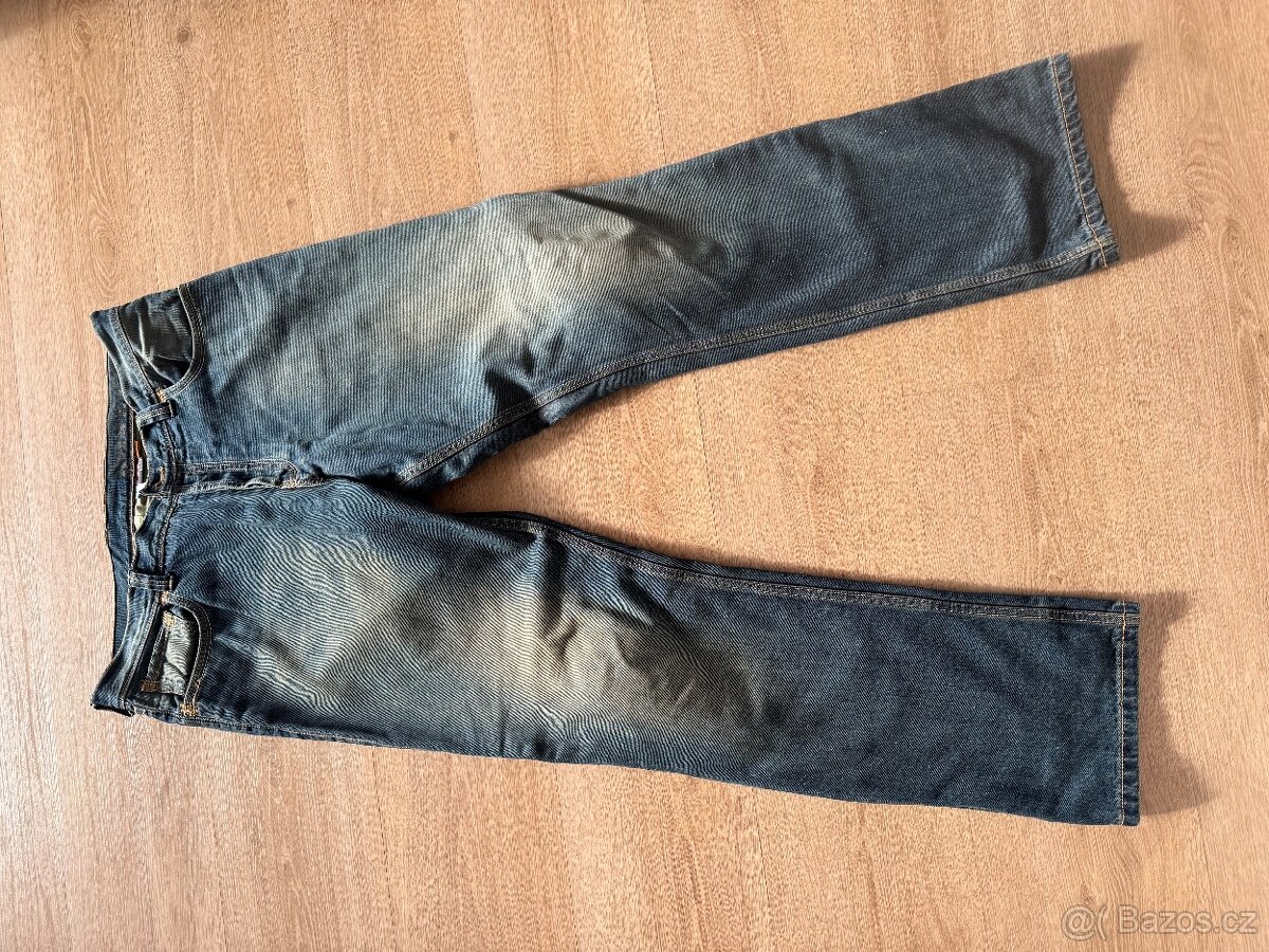 Kalhoty Rokker - kevlarové, nenošené, chrániče kolen - 2