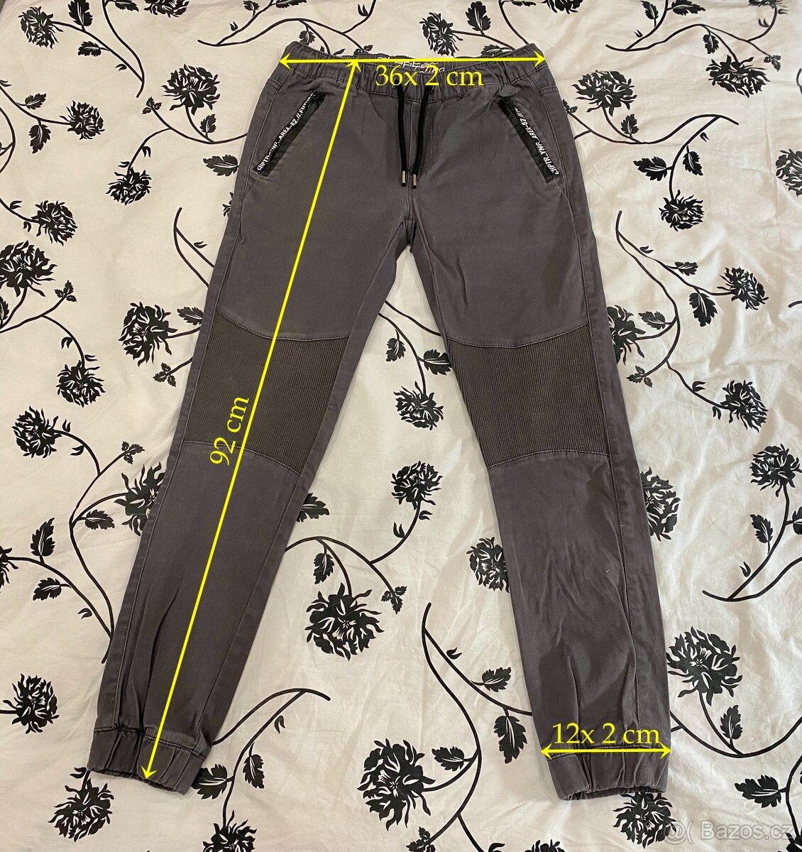 Chlapecké kalhoty "Chapter" šedé-13-14 let- 164 cm - 2