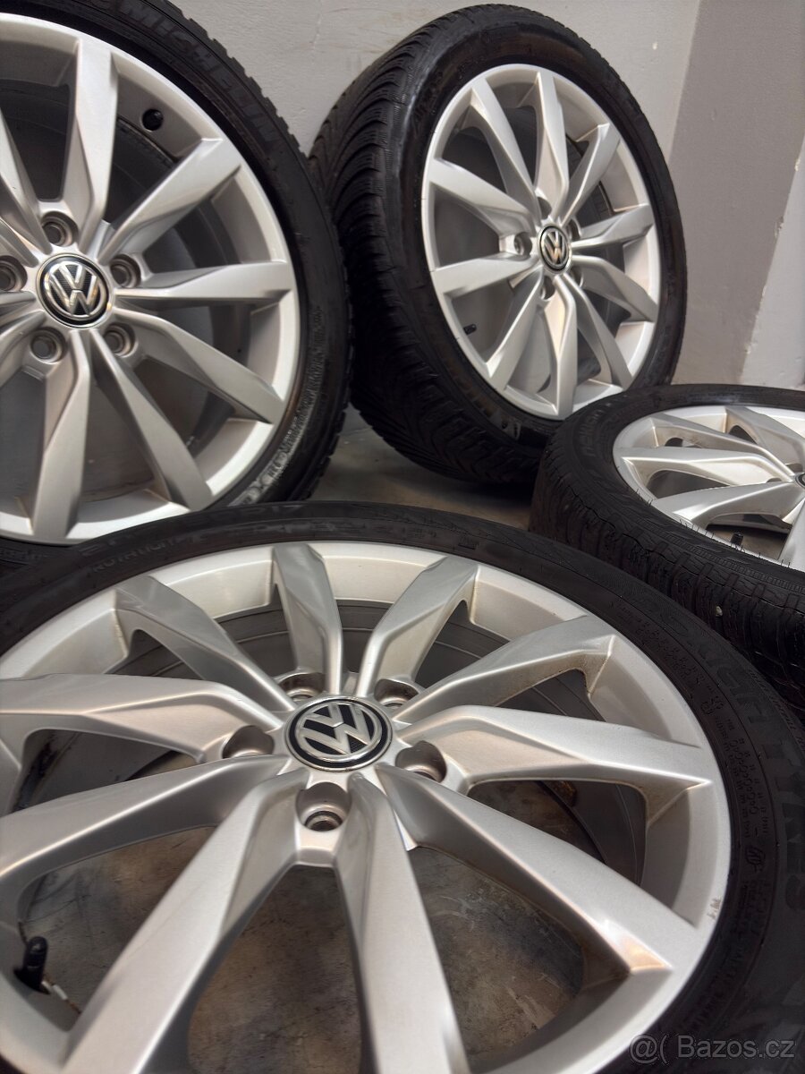 Alu Kola Vw Golf 7 -Caddy 205/50/17 Originál Vw - 2