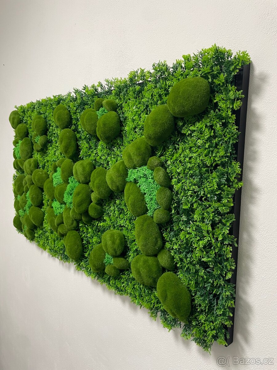 Umělý mechový obraz- příroda bez údržby - 2