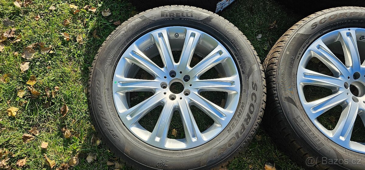 Nová kola Mercedes GLE / ML 20" s pneu -sleva 57% - 2