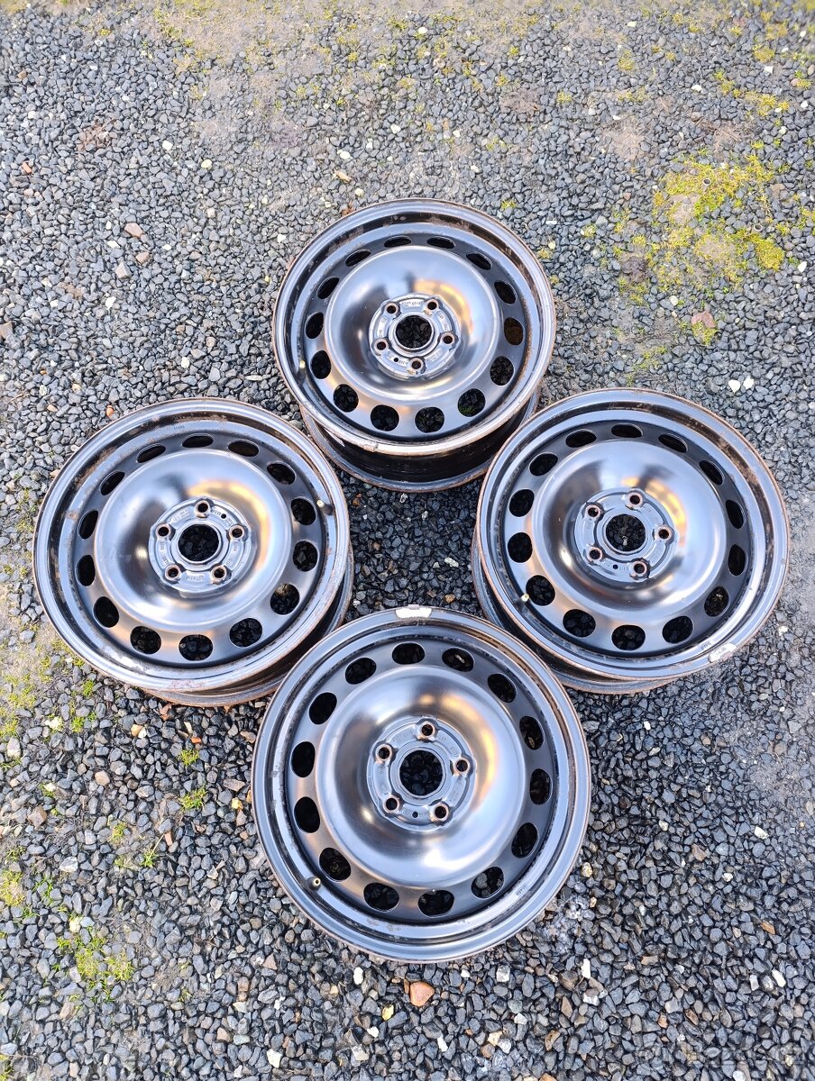 Plechové disky R16 Škoda, VW, Audi, Seat - 2