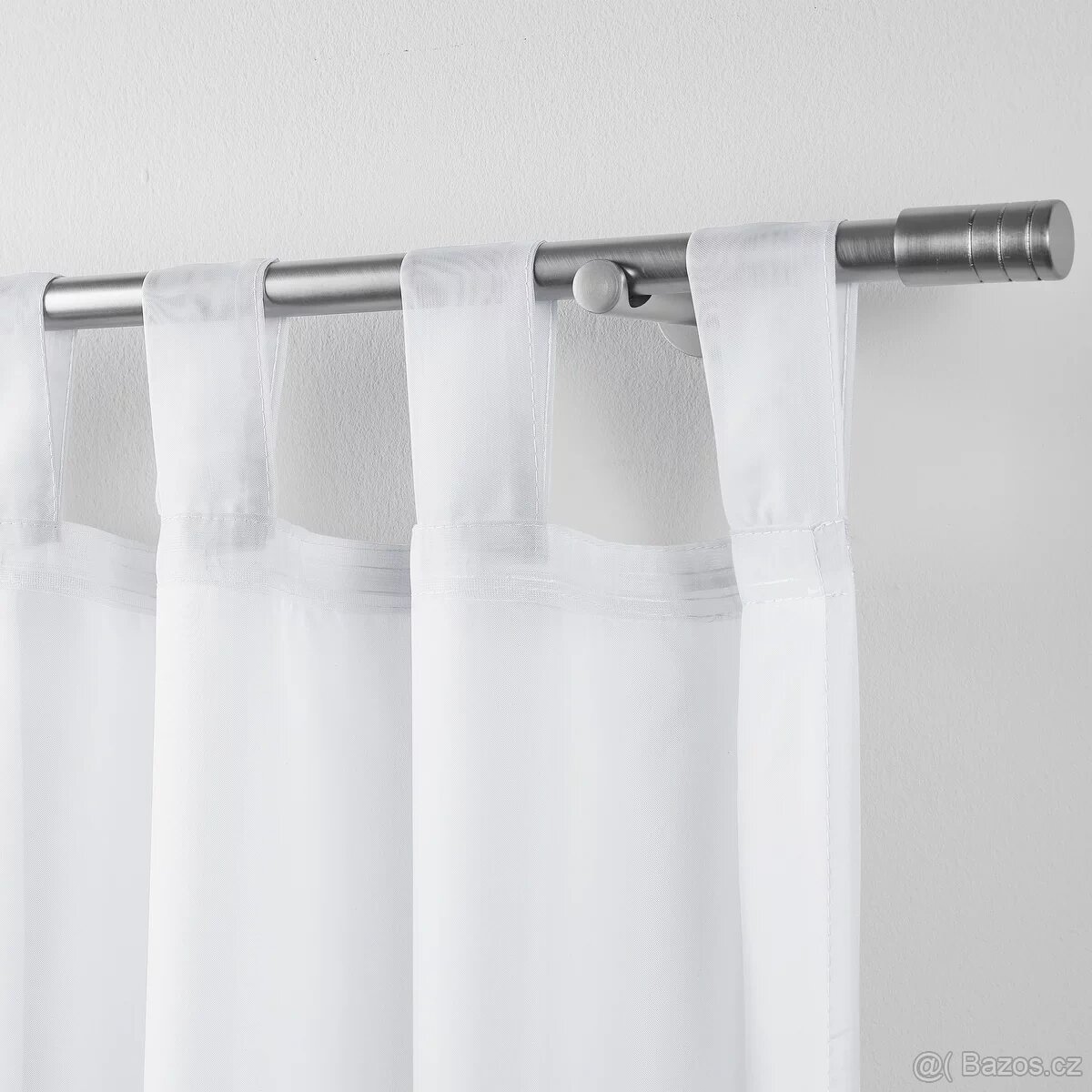 2x NOVÁ ZÁCLONA (bílá) 140 x 245 cm - 2