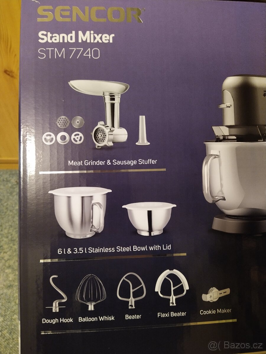 Multifunkční kuchyňský robot Sencor STM 7740 (nový) - 2