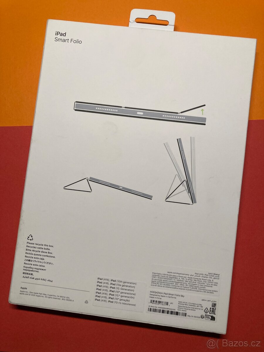 Originál Apple obal na ipad A16 - Smart Folio. - 2