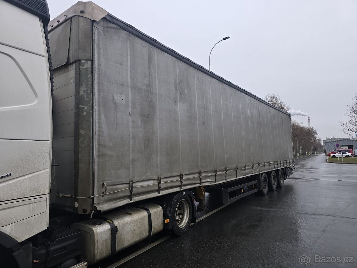návěs SCHMITZ r.2008, LOWDECK, nápravy SCHMITZ - 2
