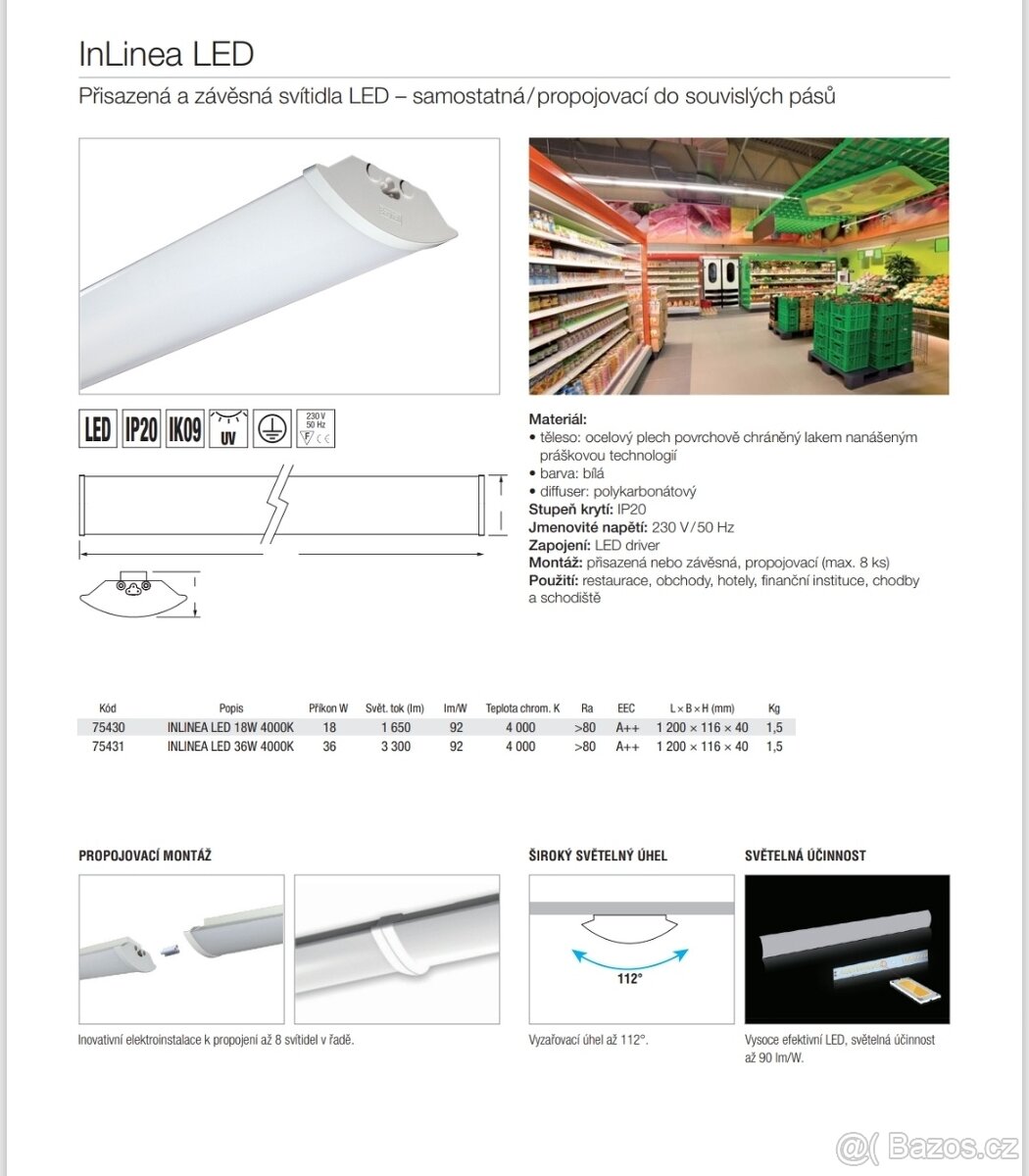 SVĚTLA LED 18 W 4000 K - 2