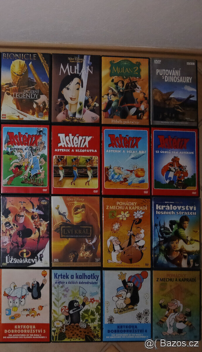 DVD pohádky pro děti - 2