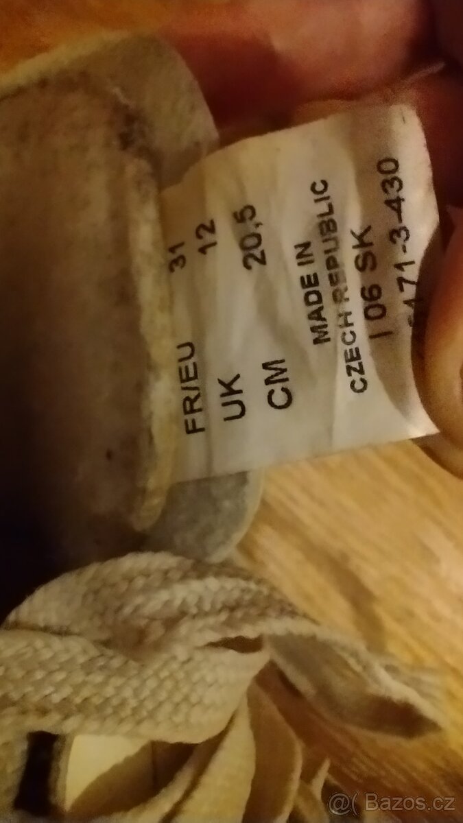 Dívčí brusle Botas Peggy vel. 31 - 2